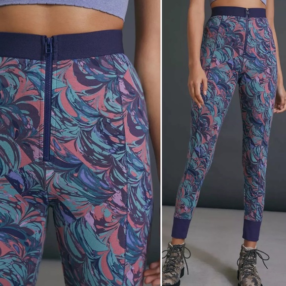 Anthropologie Saturday Sunday Samia High Waist Jogger Leggings - Picture 4 of 10